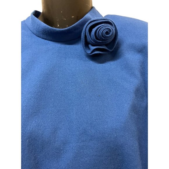 Doncaster Custom Royal Blue Executive Vintage Dress - Picture 2 of 14